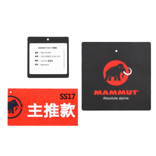 MAMMUT/猛犸象 Seon Shuttle 户外背包时尚多功能包双肩背包登山包旅行包22L 钛灰色 22L