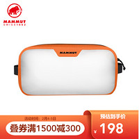 MAMMUT猛犸象Smart Case Light户外旅行轻量半透明收纳包旅行用品收纳包 锡安橘色 S