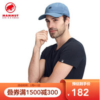 MAMMUT/猛犸象 Baseball Cap Mammut 经典刺绣LOGO棒球帽 天际蓝色PRT1 S