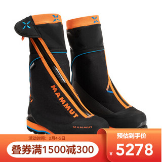 MAMMUT/猛犸象 Nordwand 男女极限防水防滑登山靴 黑色-黄色 43.5