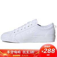 阿迪达斯 ADIDAS 三叶草 女子 NIZZA TREFOIL W 运动 休闲鞋 EF1879 40码 UK6.5码