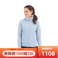 MAMMUT/猛犸象 GRANITE SO 户外软壳衣女轻量弹性修身软壳夹克外套 禅意蓝色 S