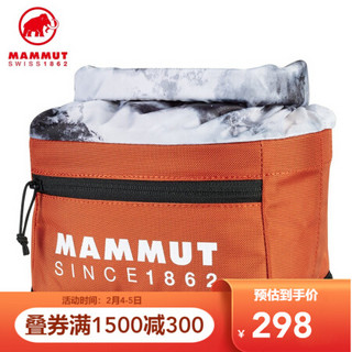 MAMMUT猛犸象Boulder户外坚固耐磨时尚实用镁粉袋 辣椒红色