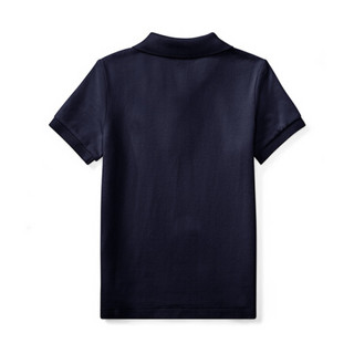 Ralph Lauren/拉夫劳伦男童 经典款棉质网格网球衫34388 B82-海军蓝 4