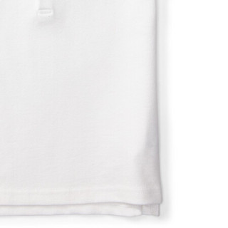 Ralph Lauren/拉夫劳伦女童 经典款短袖网格网球衫30256 E86-白色 M