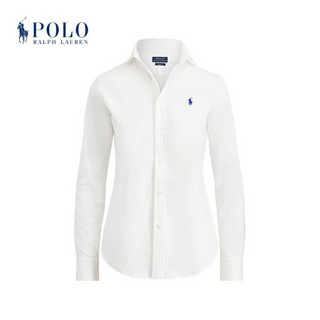 Ralph Lauren/拉夫劳伦女装 经典款修身版型府绸衬衫20067 E86-白色 10
