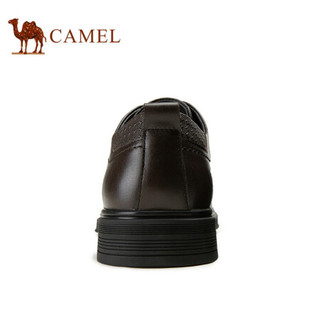 CAMEL/骆驼 A112287390 男款商务正装皮鞋 暗棕 41