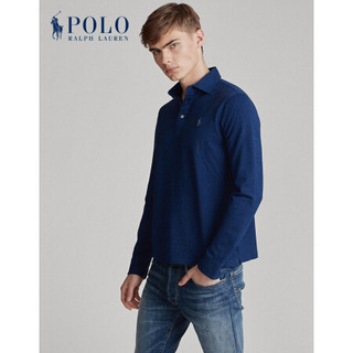 Ralph Lauren/拉夫劳伦男装 经典款定制修身版网布Polo衫11272 B28-蓝色 M