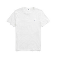 Ralph Lauren/拉夫劳伦男装 经典款定制修身版型棉质T恤11333 E86-白色 S