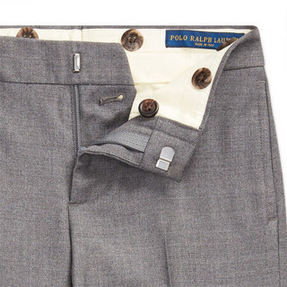 Ralph Lauren/拉夫劳伦男童 经典款轻薄斜纹布长裤32111 F16-浅灰色 7