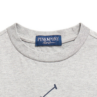 Ralph Lauren/拉夫劳伦男童 经典款PINK PONY 平纹针织T恤32353 020-灰色 3/3T