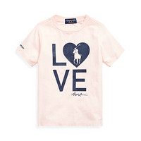 Ralph Lauren/拉夫劳伦男童 经典款PINK PONY T恤32352 650-粉红色 3/3T
