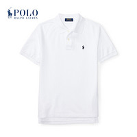 Ralph Lauren/拉夫劳伦男童 经典款棉质网布Polo衫32962 100-白色 S