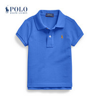 Ralph Lauren/拉夫劳伦女童 经典款网布Polo衫33481 400-蓝色 6