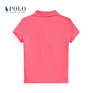 Ralph Lauren/拉夫劳伦女童 经典款网布Polo衫33478 650-粉红色 5