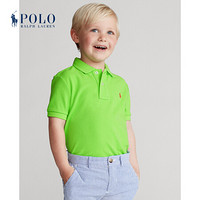 Ralph Lauren/拉夫劳伦男童 经典款网布Polo衫33632 300-绿色 6