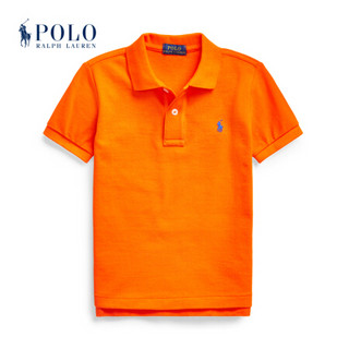 Ralph Lauren/拉夫劳伦男童 经典款网布Polo衫33631 800-橙色 7