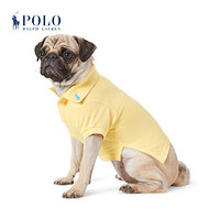 Ralph Lauren/拉夫劳伦宠物 经典款网布小狗Polo衫80009 700-黄色 XS