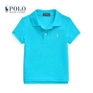 Ralph Lauren/拉夫劳伦女童 经典款网布Polo衫33721 400-蓝色 5