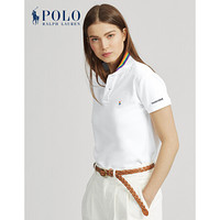 Ralph Lauren/拉夫劳伦女装 经典款彩虹Polo衫21621 100-白色 XS