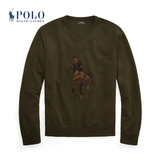 Ralph Lauren/拉夫劳伦男装 经典款Big Pony运动衫12742 300-绿色 XS