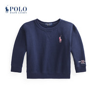 Ralph Lauren/拉夫劳伦女童 经典款Pink Pony起绒布运动衫34314 410-海军蓝 6X