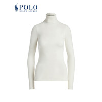 Ralph Lauren/拉夫劳伦女装 2020年冬季弹力罗纹高领针织衫21870 100-白色 XL