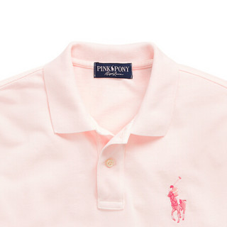 RALPH LAUREN 拉尔夫·劳伦 Pink Pony系列 女士短袖POLO衫  WMPOKNINN820627 粉红色 S