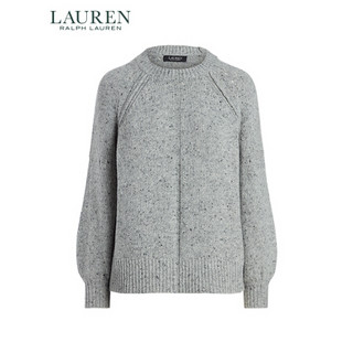 RALPH LAURENLauren/拉夫劳伦女装 2020年冬季混纺灯笼袖针织毛衫60416 020-灰色 S