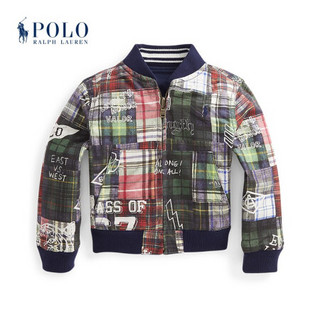 Ralph Lauren/拉夫劳伦女童 2020年冬季两面穿棒球夹克34489 600-多色 6X