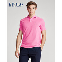 Ralph Lauren/拉夫劳伦男装 经典款Pink Pony定制修身Polo衫12937 650-粉红色 S