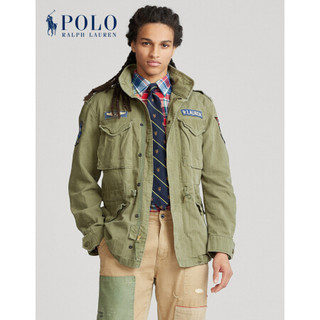 Ralph Lauren/拉夫劳伦男装 经典款斜纹野战短夹克12820 300-绿色 XL