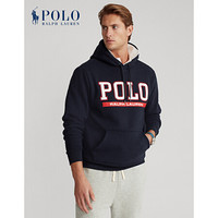 Ralph Lauren/拉夫劳伦男装 2020年冬季徽标起绒布连帽衫12991 410-海军蓝 S