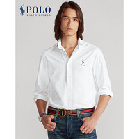 Ralph Lauren/拉夫劳伦男装 2020年冬季定制版型牛津布衬衫13052 100-白色 L