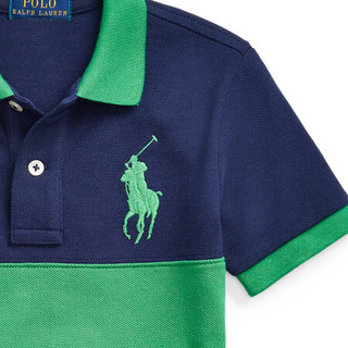 Ralph Lauren/拉夫劳伦男童 2021年早春Big Pony棉质网眼布Polo衫34809 410-多色 3/3T