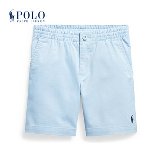 Ralph Lauren/拉夫劳伦男童 2021年早春Polo学院风弹力斜纹布短裤34997 400-蓝色 3/3T