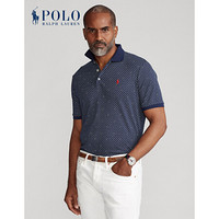 Ralph Lauren/拉夫劳伦男装 2021年春季定制修身版型柔软棉质Polo衫13166 400-蓝色 XL