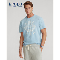 Ralph Lauren/拉夫劳伦男装 2021年春季经典针织图案T恤13199 400-蓝色 XL
