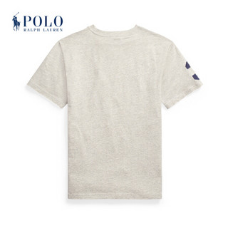 Ralph Lauren/拉夫劳伦男童 2021年春季Big Pony棉质平纹针织T恤35206 020-灰色 XL