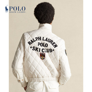 Ralph Lauren/拉夫劳伦女装 2021年春季绗缝飞行员夹克22029 101-白色 S