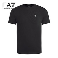 EA7 EMPORIO ARMANI阿玛尼奢侈品男装20秋冬男士T恤衫 8NPTL7-PJ03Z BLACK-1200 XL