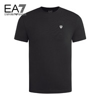 EA7 EMPORIO ARMANI阿玛尼奢侈品男装20秋冬男士T恤衫 8NPTL7-PJ03Z BLACK-1200 XS