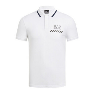 阿玛尼EA7 EMPORIO ARMANI奢饰品男装21春夏EA7男士POLO衫 3KPF24-PJ5SZ WHITE-1100白色 S