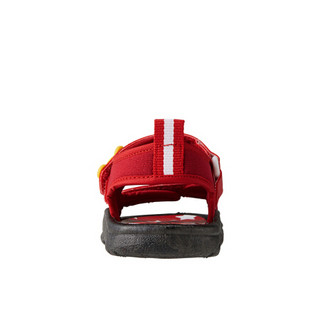 MIKIHOUSE男女童凉鞋学步鞋运动鞋大童鞋经典粘扣运动鞋12-9404-978 红色 19CM