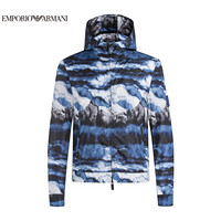 EMPORIO ARMANI阿玛尼EA奢侈品秋冬男士外套 51R410-51309 NAVY-010藏青色 52