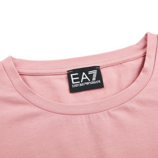 阿玛尼EA7 EMPORIO ARMANI奢侈品女装21春夏EA7女士T恤衫 3KTT18-TJ29Z PINK-1436粉色 M