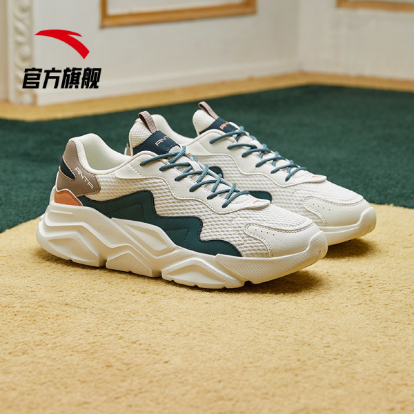 anta安踏生活系列男子休闲运动鞋9120488202黑40