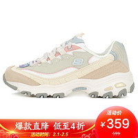 斯凯奇 SKECHERS 经典休闲鞋 女子运动鞋 时尚老爹鞋 熊猫鞋 149238/NAT 39码 US9码