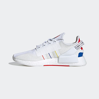 adidas Originals NMD_R1.V2 中性跑鞋 FY1439 白蓝 42