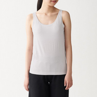 MUJI 无印良品 女士背心 FCB31C0S 浅灰色 XL